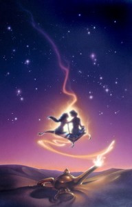 Production Concept Art for Aladdin