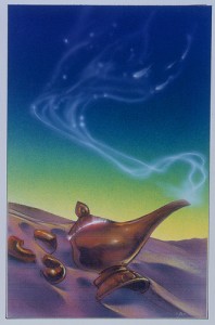 Poster Concept Art for Aladdin