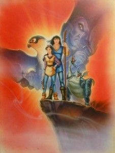 Concept for Quest for Camelot Poster