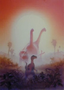 Original Art for Jurassic Park