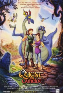 Final Poster of Quest for Camelot